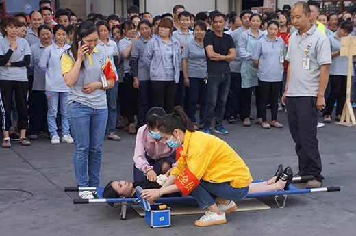 上海唬唬；；；；Ｄ瞎琋G282019年上半年消防演习现场